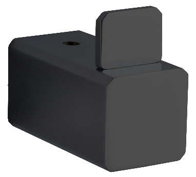 קולב בודד שחור מט Bobble Black קולב בודד שחור מט Bobble Black